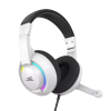 Micro-Casque Gaming Baracuda BGH-021 HYDRA RGB / Blanc