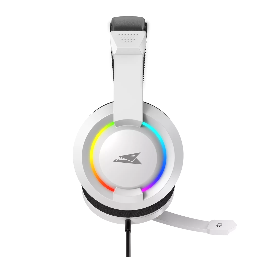Micro-Casque Gaming Baracuda BGH-021 HYDRA RGB / Blanc