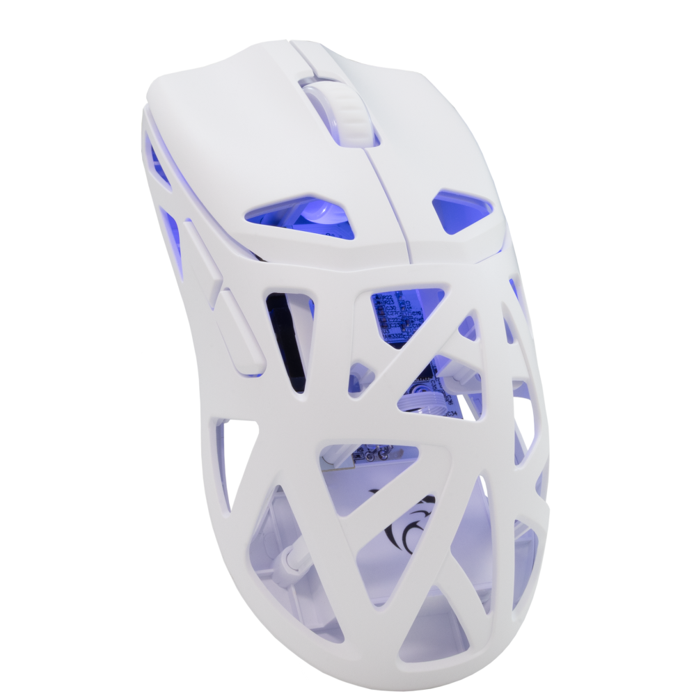 SOURIS sans fil White Shark  WGM-5019 DAGONET / 24.000 dpi - white