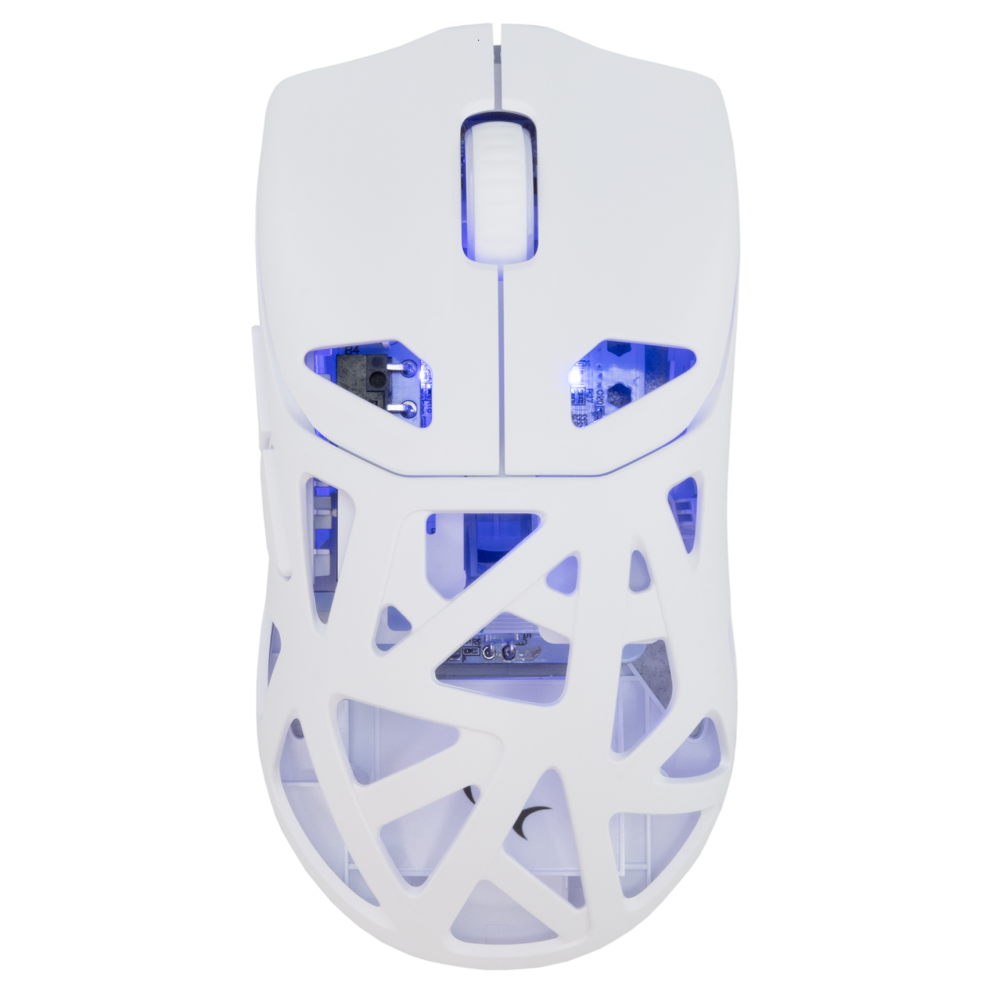 SOURIS sans fil White Shark  WGM-5019 DAGONET / 24.000 dpi - white