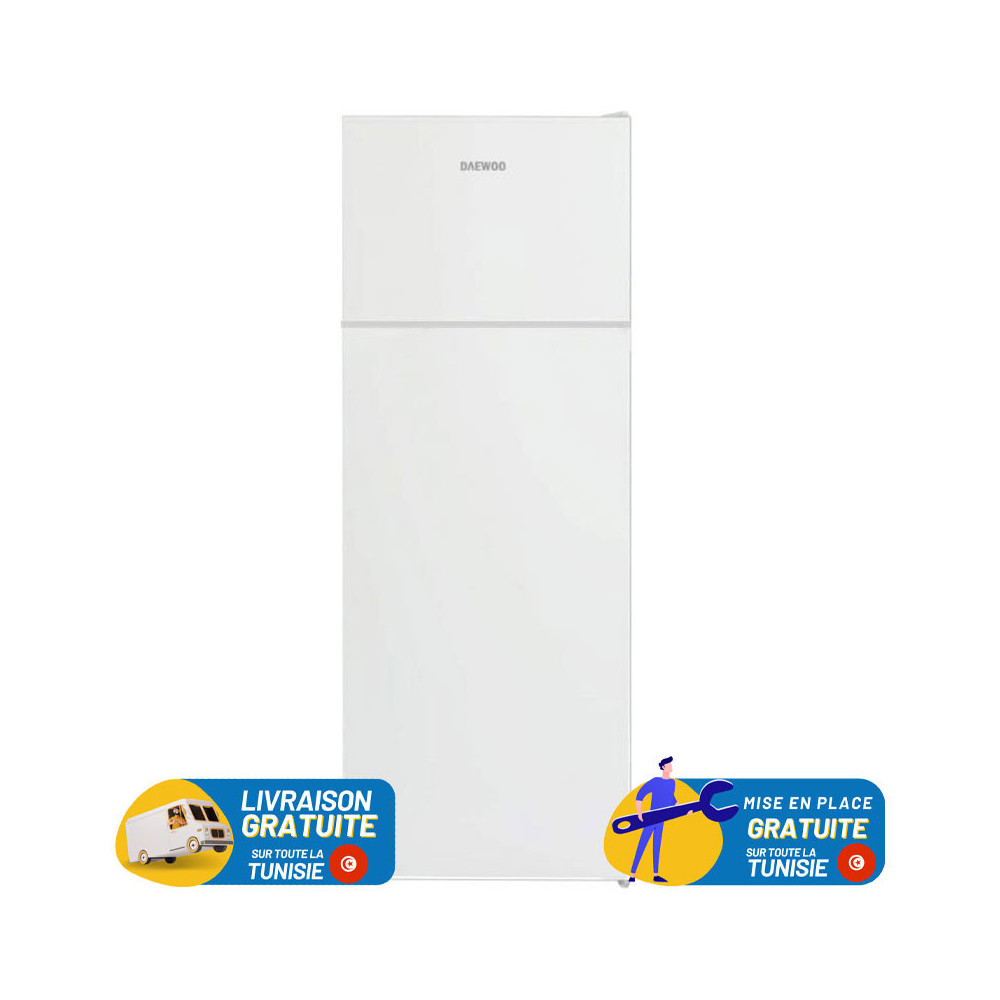 REFRIGERATEUR DAEWOO COMBINE FN-450-BL / 450L / NOFROST / BLANC + Livraison + Mise en Place Gratuites