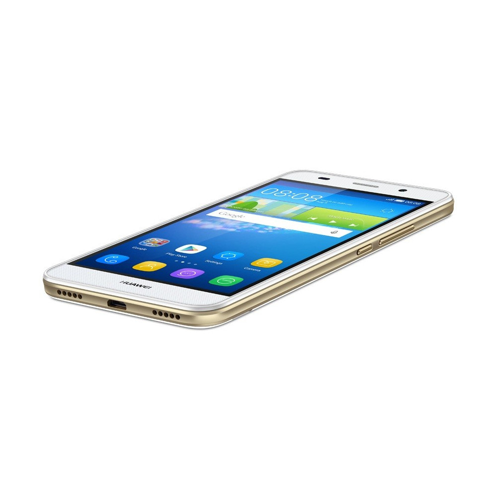 Téléphone Portable Huawei Y6 / Blanc + Puce DATA