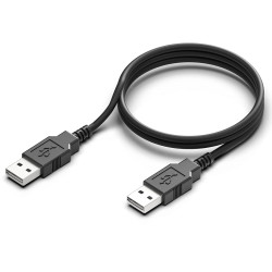 CABLE USB MALE MALE 20CM
