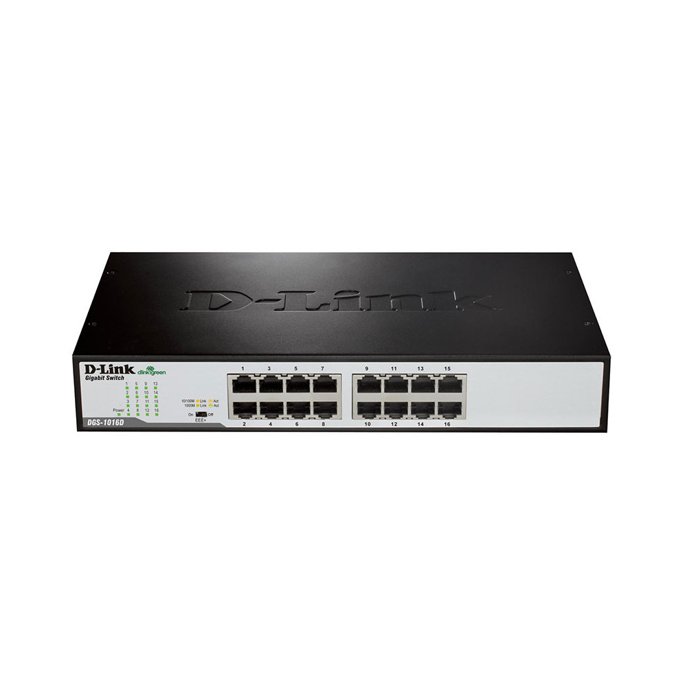 Switch Gigabit 16 ports 10/100/1000 mbps