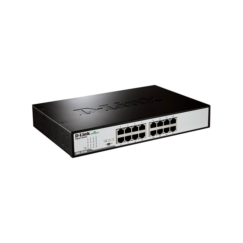 Switch Gigabit 16 ports 10/100/1000 mbps