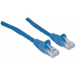 Câble RJ45 Cat 6 UTP 0.5M Bleu