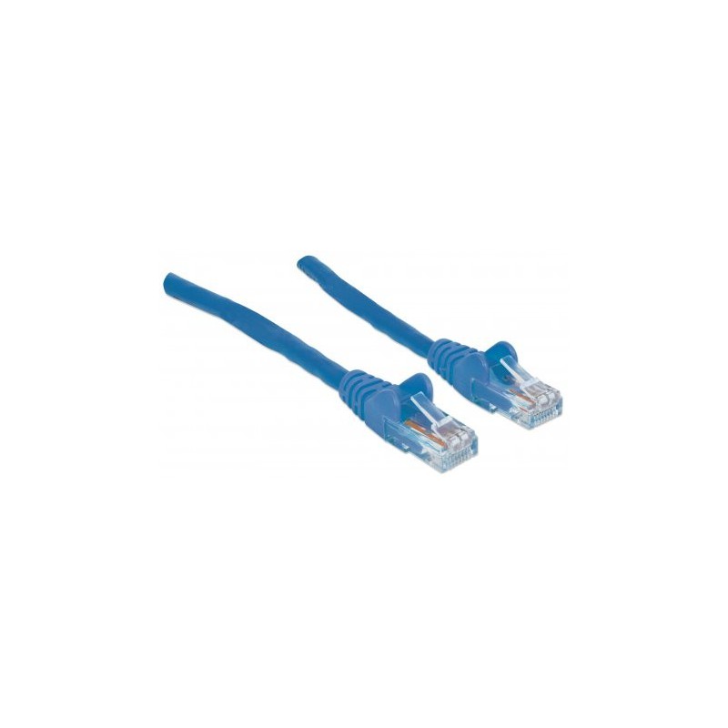 Câble RJ45 Cat 6 UTP 0.5M Bleu