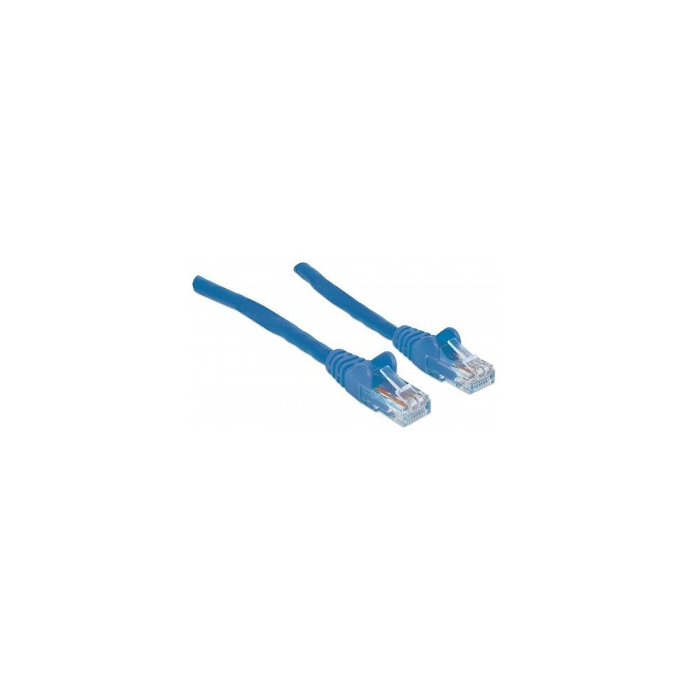 Câble RJ45 Cat 6 UTP 0.5M Bleu