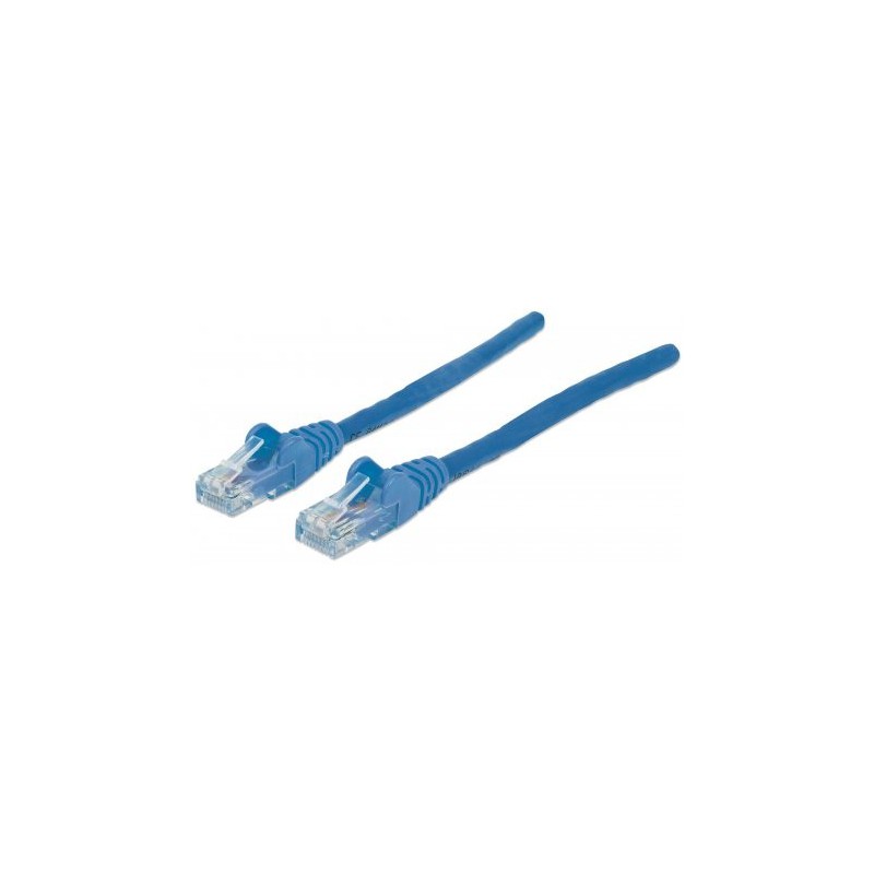 Câble RJ45 Cat 6 UTP 0.5M Bleu