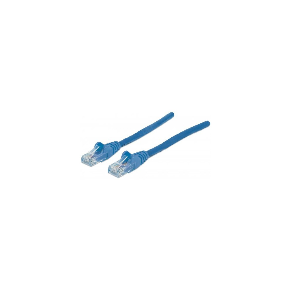 Câble RJ45 Cat 6 UTP 0.5M Bleu