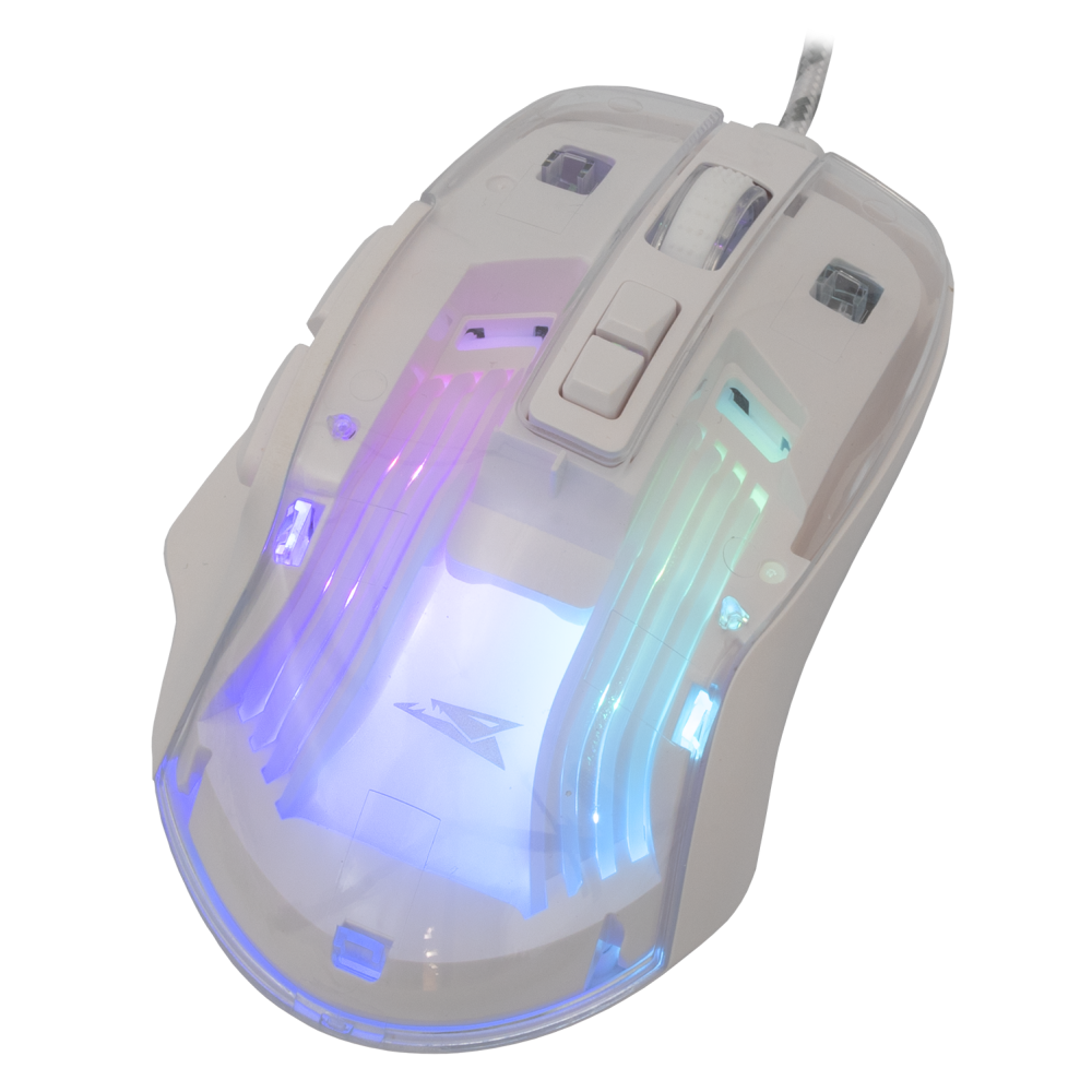 Souris Gaming Baracuda BGM-062 ANGLERFISF / Blanc