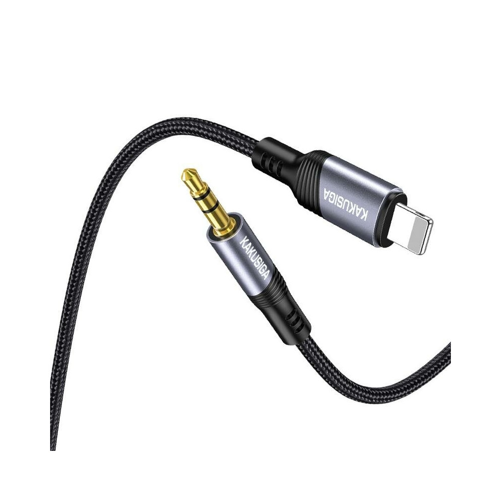 Cable Jack-LIGHTNING KSC 894 3,5MM KAKU-1M