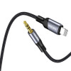 Cable Jack-LIGHTNING KSC 894 3,5MM KAKU-1M