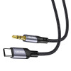 Cable Jack-TYPE C  KSC 894 3,5MM KAKU-1M