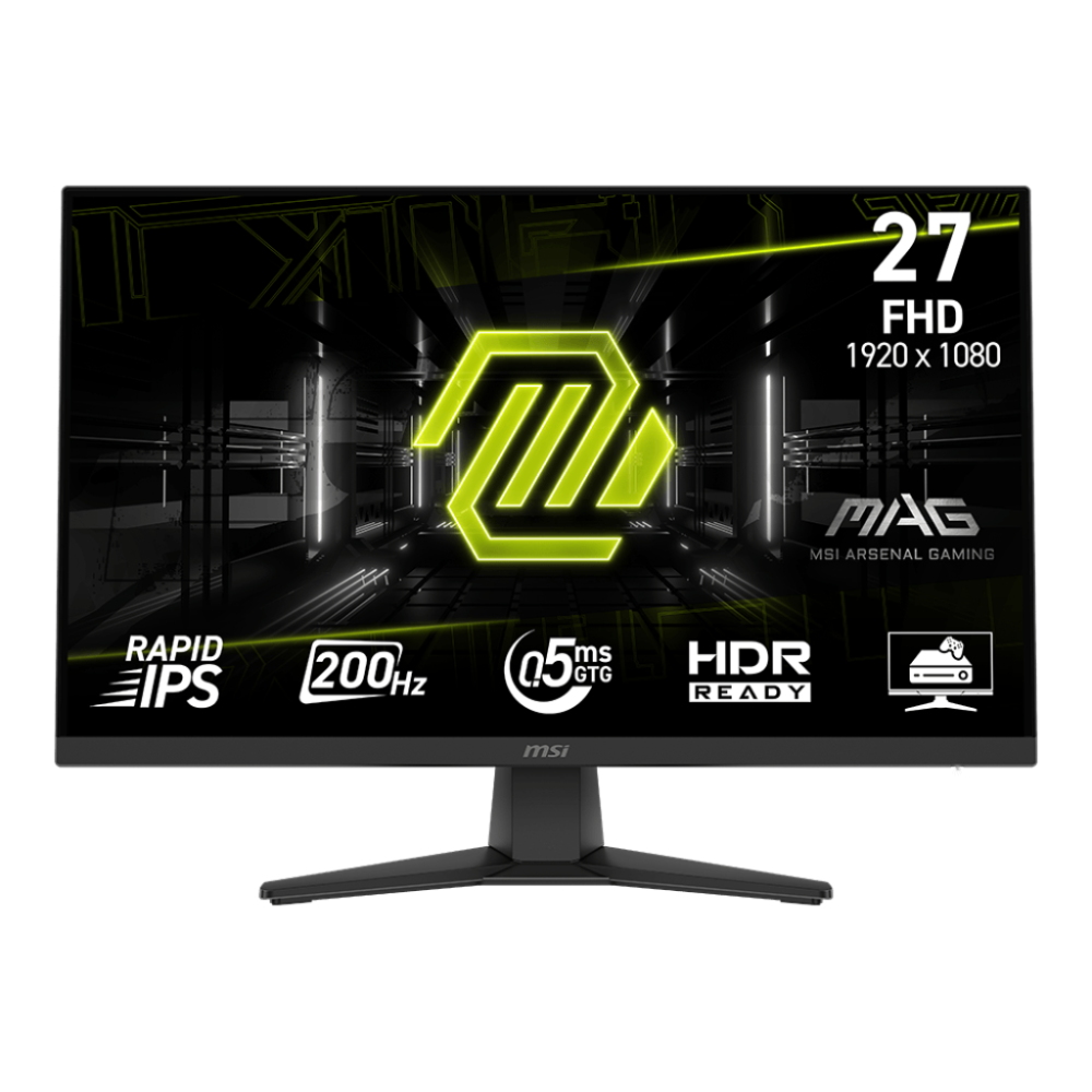 Écran Gaming MSI MAG 272F 27" Full HD IPS / 200 Hz / 0.5 ms / Noir