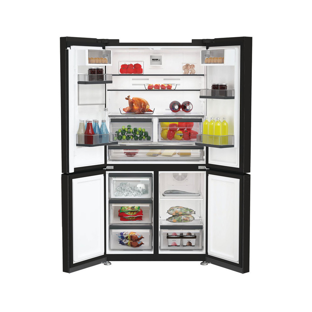 REFRIGERATEUR WHIRLPOOL NO FROST 6é sens 4 portes 534 Litres / Noir