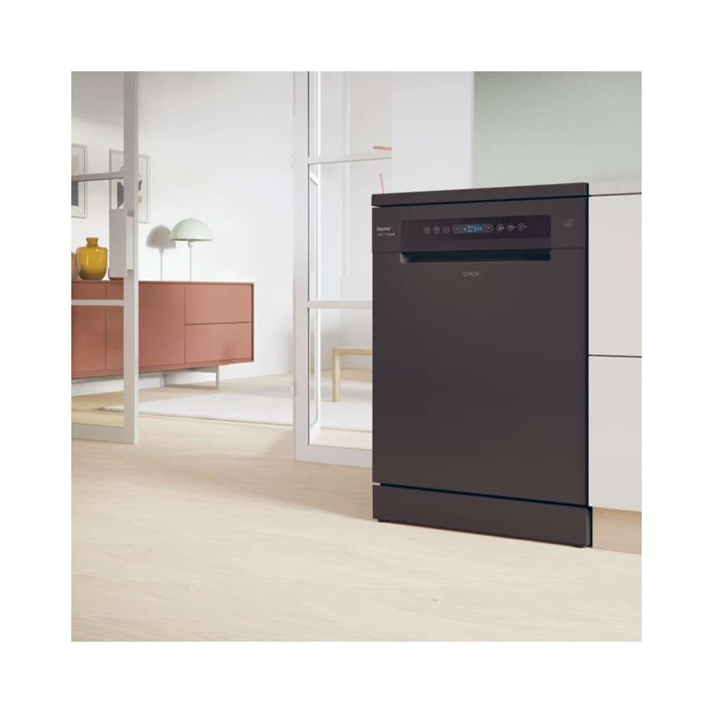 LAVE VAISSELLE CANDY 15 Couverts / NOIR + Afficheur
