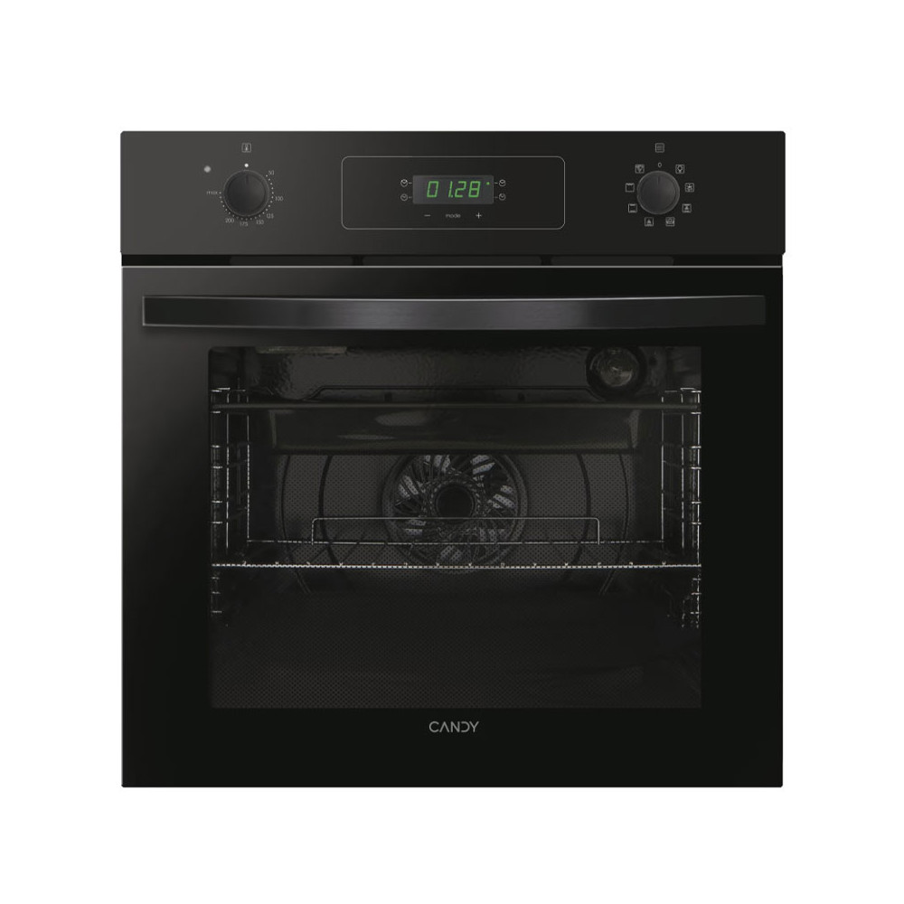 FOUR Electrique ENCASTRABLE CANDY 70Litres  / NOIR + AFF  + Ventilateur