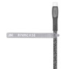 Câble RIVACASE PS6105 GR12 / Type-C/Type-C / 1.2 m / 60 Watts / Gris