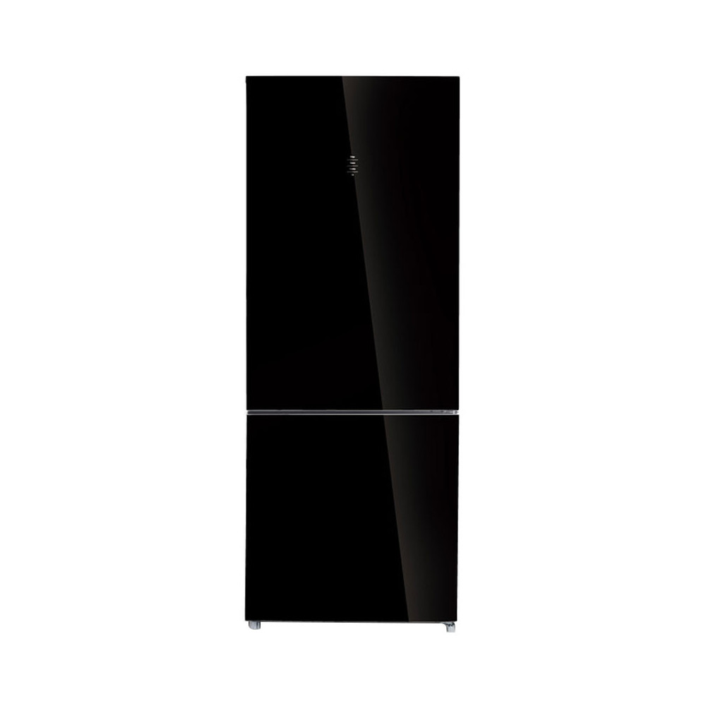 Réfrigérateur Candy No Frost COMBINE 442 Litres / NOIR Miroir avec afficheur
