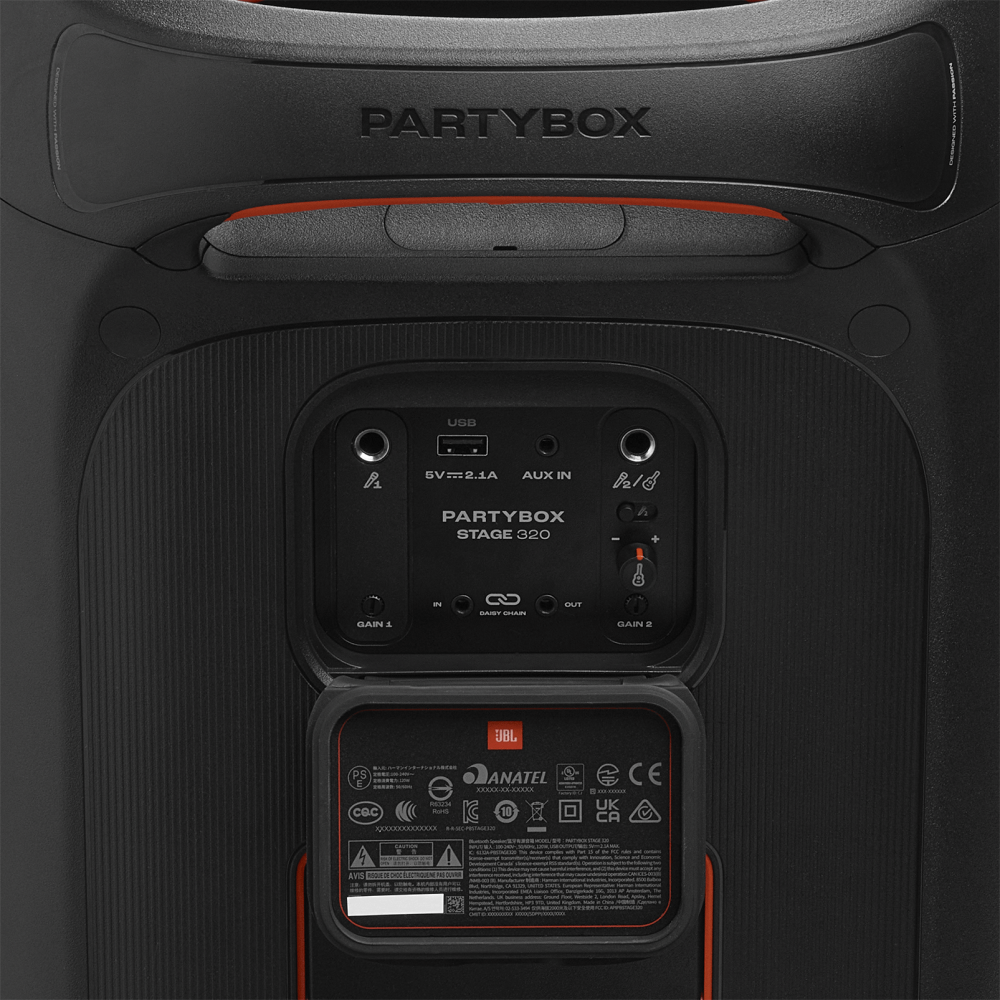 Haut-Parleur Bluetooth JBL PartyBox Stage 320 / Noir