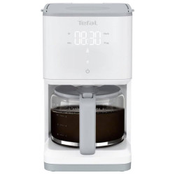 Machine à café TEFAL programmable 1,25 Litre SENSO / Blanc / CM693110
