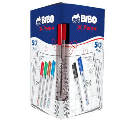 Pack 50 STYLO A BILLE BIBO...