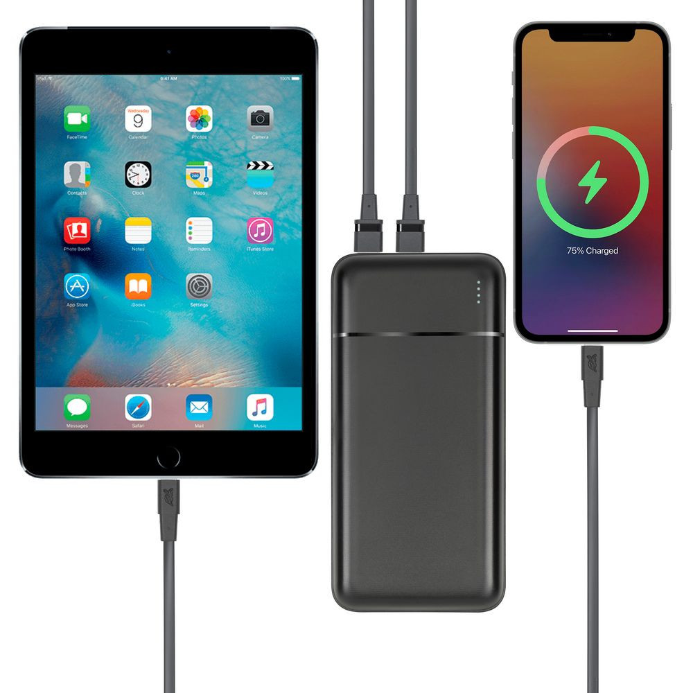 POWER BANK RIVACASE VA2102 (20000 mAh) QC/PD 22.5W  Black
