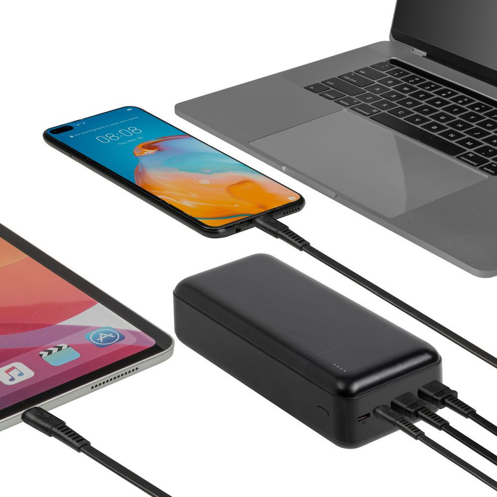 POWER BANK RIVACASE VA2103 (30000 mAh) QC/PD 22.5W  Black