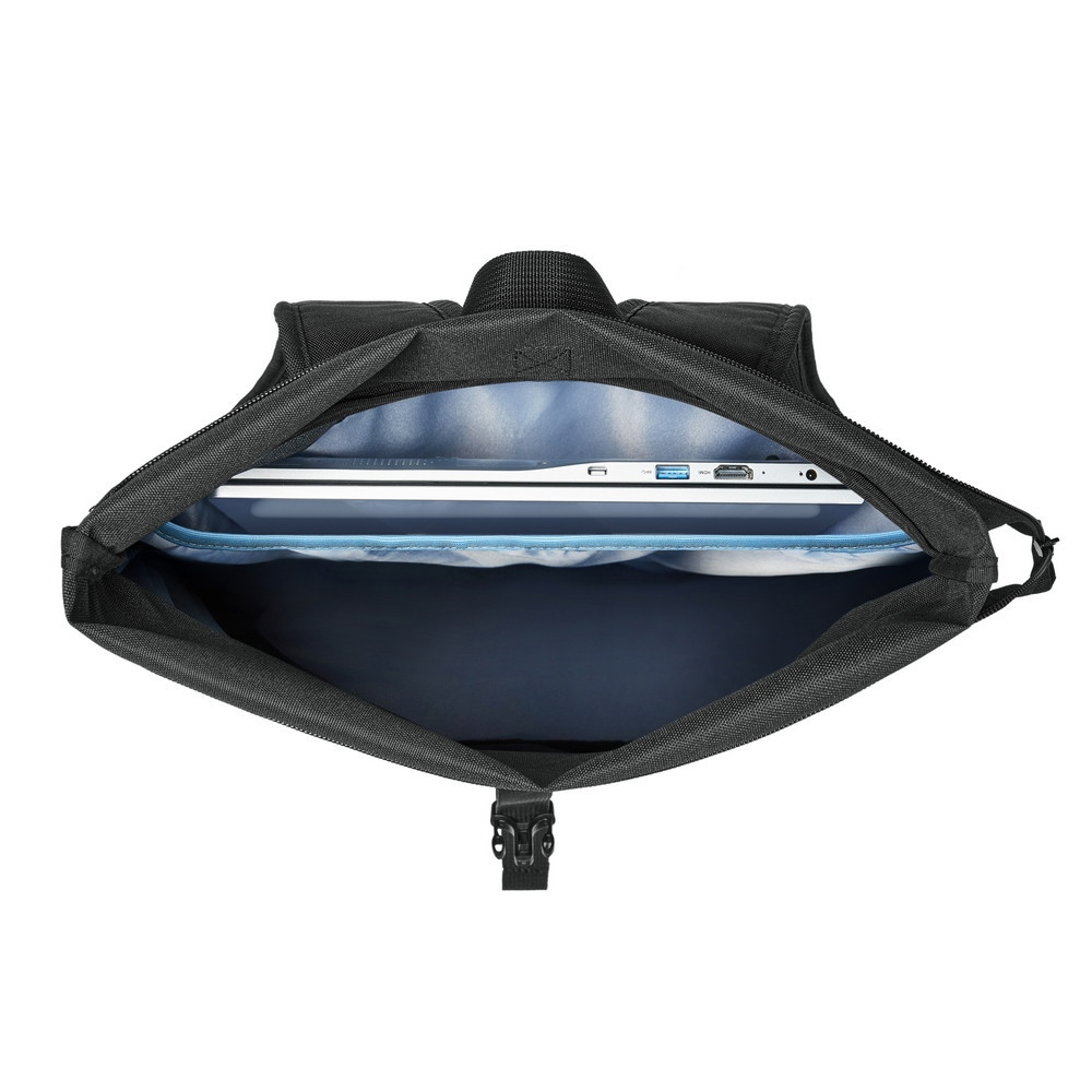 SAC à dos ECO Rolltop 15L RIVA 5567 noir