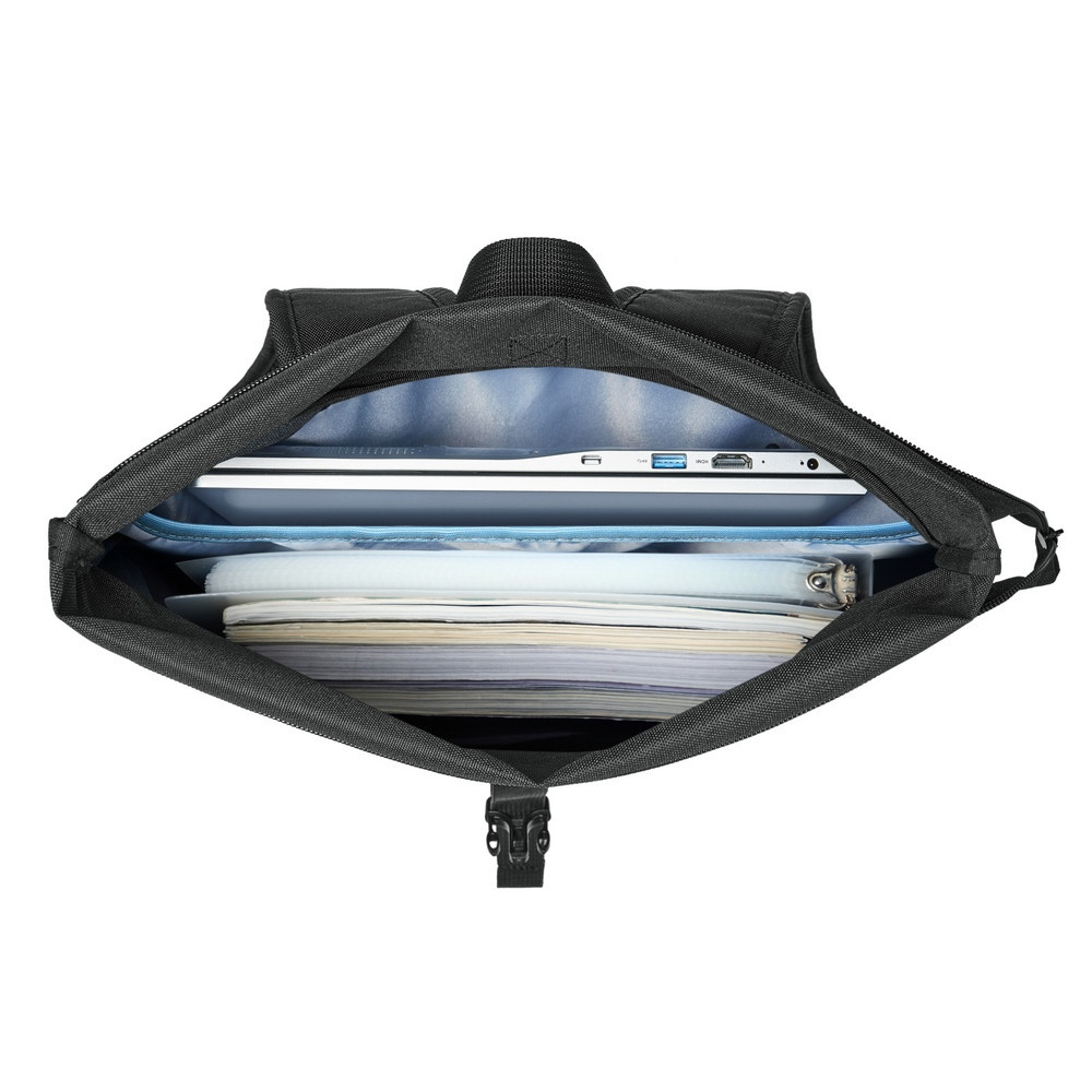 SAC à dos ECO Rolltop 15L RIVA 5567 noir