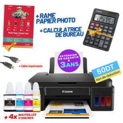 Imprimante Multifonction réservoir intégré CANON PIXMA G3410 Couleur Wifi 3en1