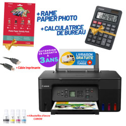 Imprimante Multifonction réservoir intégré CANON PIXMA G3470 Couleur Wifi 3en1 Noir