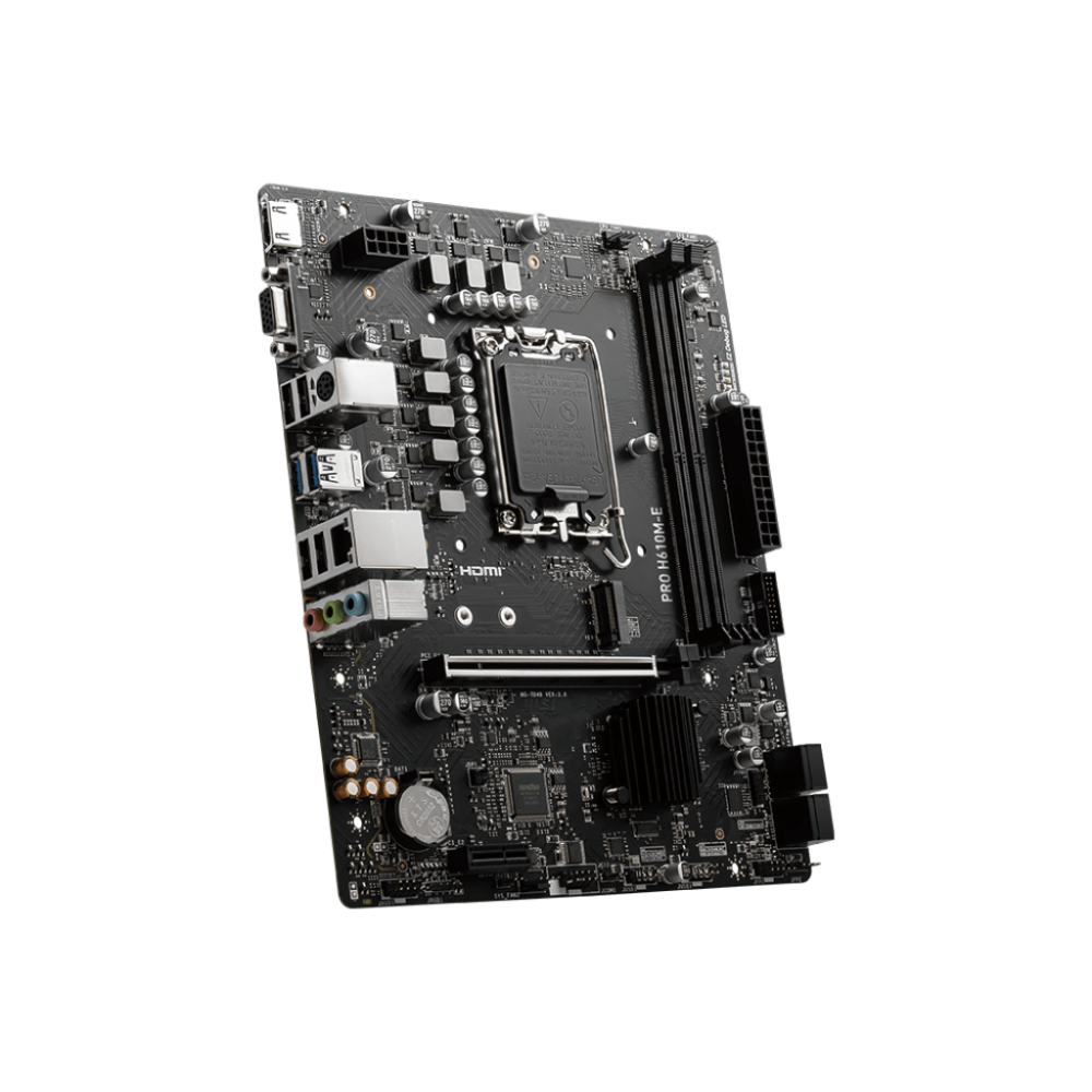Carte mére MSI PRO H610M-E / mATX / DDR5