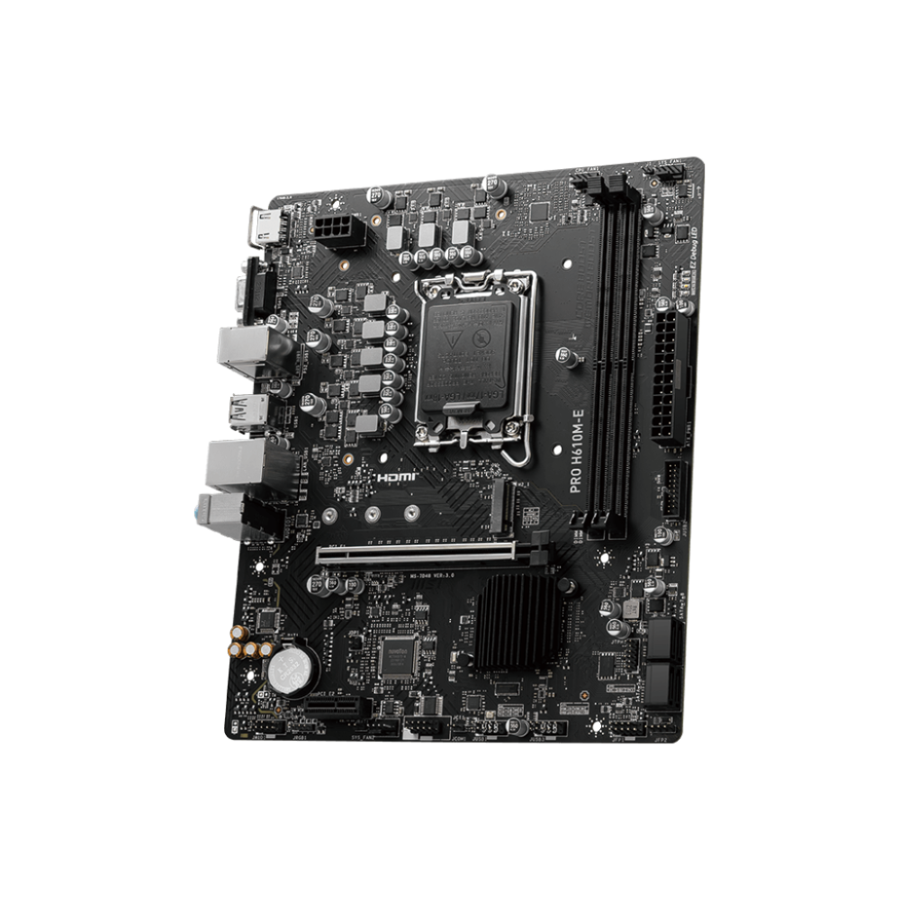 Carte mére MSI PRO H610M-E / mATX / DDR5