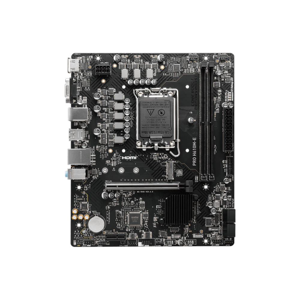Carte mére MSI PRO H610M-E / mATX / DDR5