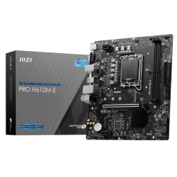 Carte mére MSI PRO H610M-E / mATX / DDR5