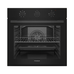 Four électrique Encastrable PREMIUM 79 Litres / VERRE NOIR / avec Chaleur Tournante
