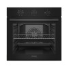 Four électrique Encastrable PREMIUM 79 Litres / VERRE NOIR / avec Chaleur Tournante
