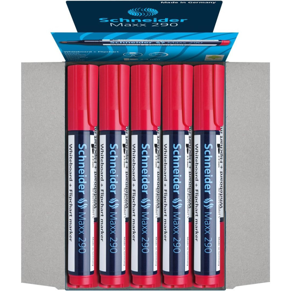 Pack de 10 Marqueur Schneider Maxx 290 / Rouge
