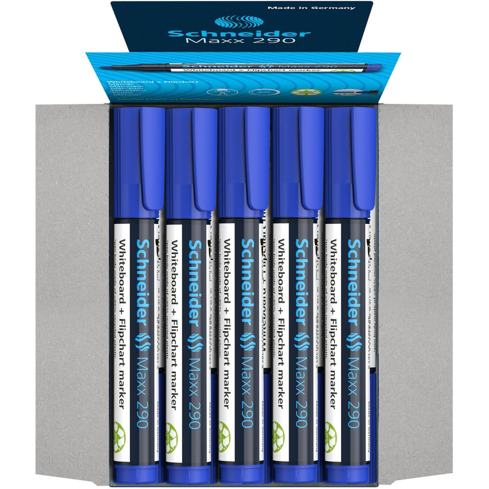 Pack de 10 Marqueur Schneider Maxx 290 / Bleu