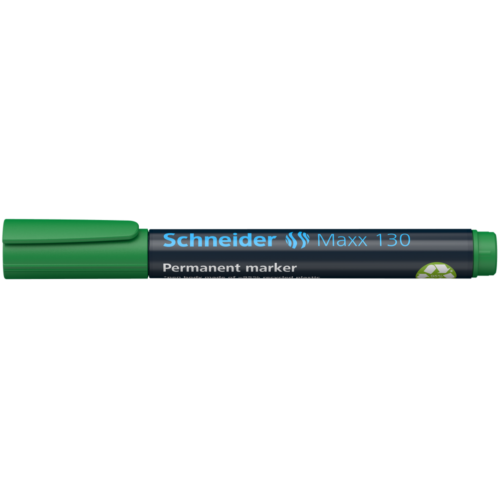 MARQUEUR PERMANENT MAX 130 POINTE CONIQUE / Vert