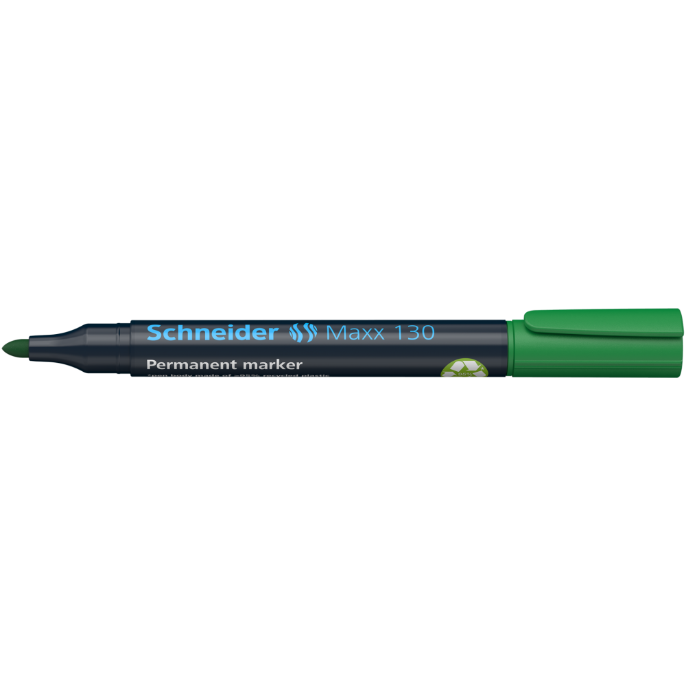 MARQUEUR PERMANENT MAX 130 POINTE CONIQUE / Vert