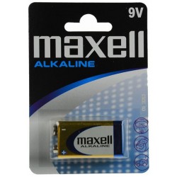 Pile Maxell Alcaline 9V 6LR61
