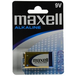 Pile Maxell Alcaline 9V 6LR61