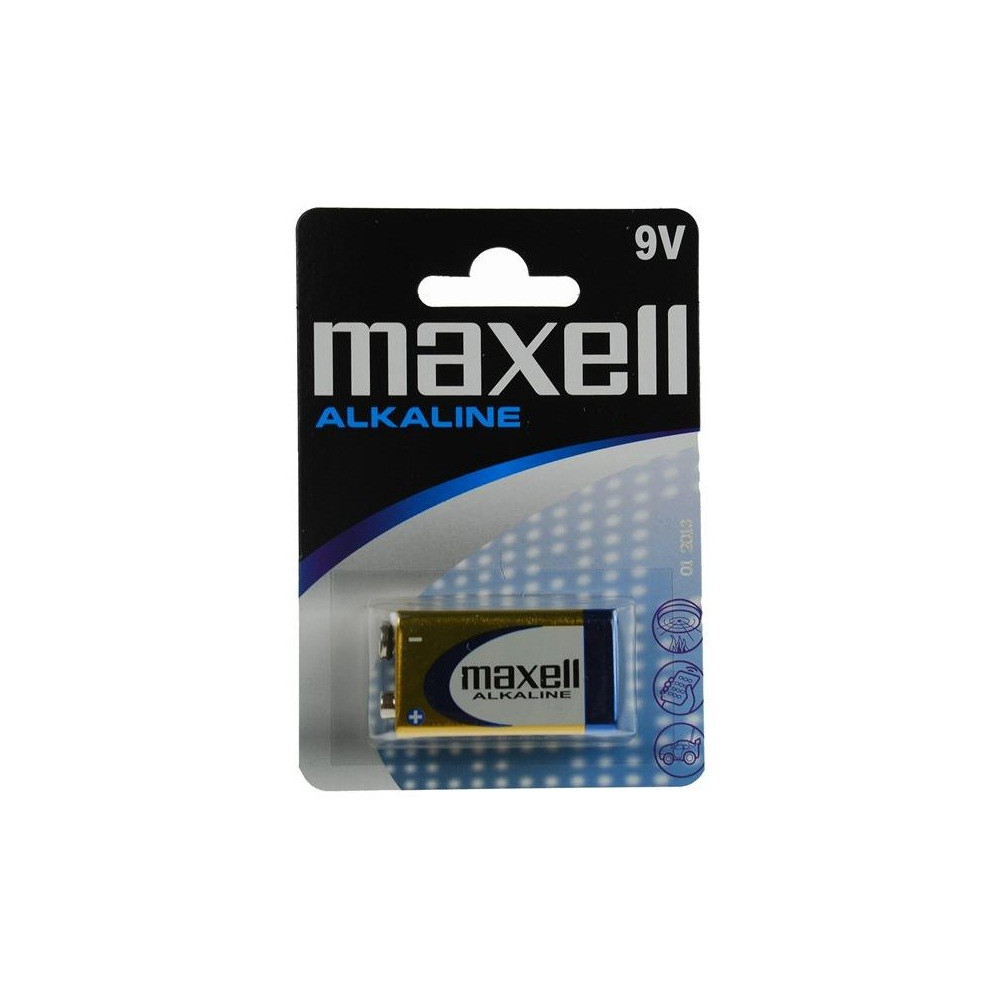 Pile Maxell Alcaline 9V 6LR61