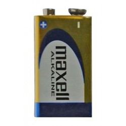 Pile Maxell Alcaline 9V 6LR61