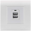 Prise murale USB-A à 2 ports Intellinet