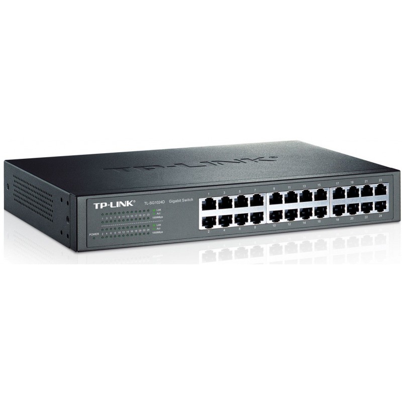 Switch rackable/de bureau 24 ports Gigabit