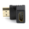 Adaptateur GEMBIRD HDMI à angle droit, 90° vers le bas